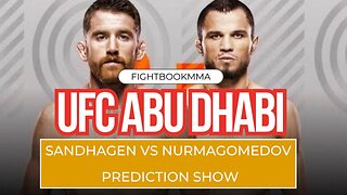 Sandhagen vs Nurmagomedov | UFC Abu Dhabi Predictions & Picks