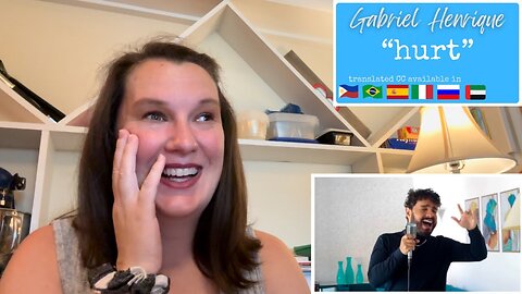 Gabriel Henrique | “Hurt” [Reaction] | FINALLY! A Christina song!!