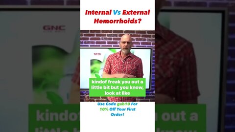 Internal vs External Hemorrhoids!