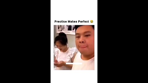 Practice makes men perfect 👌