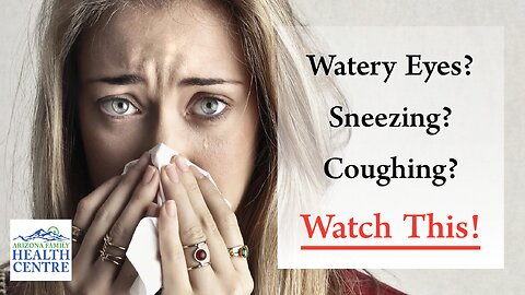 Watery Eyes, Sneezing, Coughing?? ... Watch This! || Natural Remedies for ALLERGIES