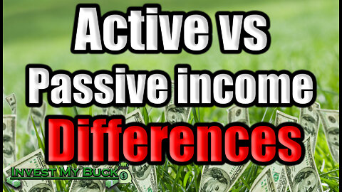 💰 Passive vs Active Income | key differences