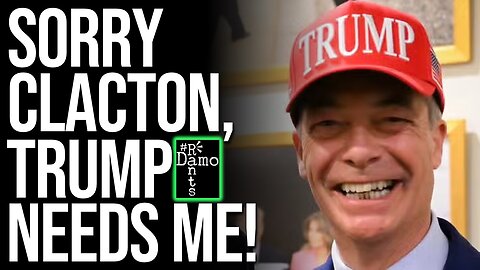 Nigel Farage has sniffed a new opportunity as he runs to Trump