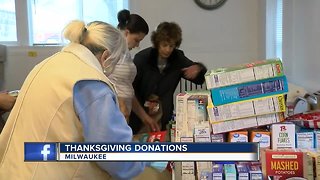 Local groups donate hundreds of turkeys and more for Thanksgiving