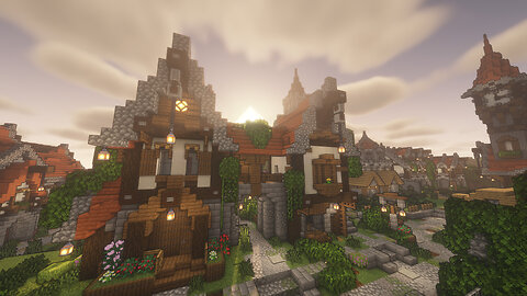 Minecraft Timelapse - Medieval House #3!!