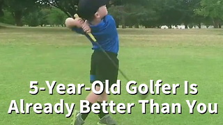 5-Year-Old Golfer Is Already Better Than You