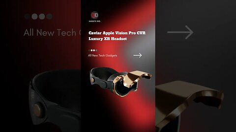 Caviar Apple Vision Pro CVR Luxury XR Headset #headset #gadgets