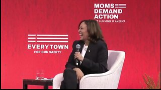 Kamala Uncontrollably Laughs