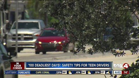'100 Deadliest Days' of driving for teens begins