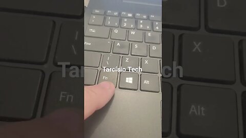 Funcionalidades do teclado do notebook #shorts