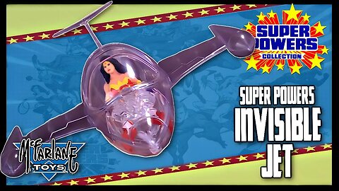 McFarlane Toys DC Super Powers Wave 4 The Invisible Jet Vehicle @TheReviewSpot