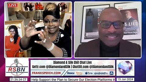 Atty David Gelman and Mr. Vince Ellison Join Diamond and Silk Chit Chat Live - 1/15/24