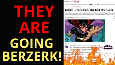 WOKE BATGIRL: They Are Going BERZERK Over The Cancellation Of The Movie!