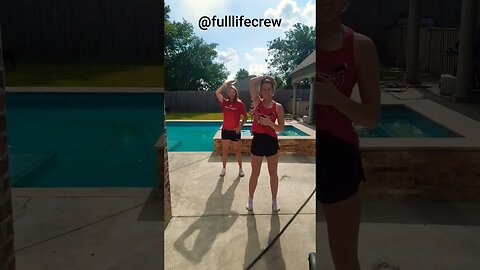 daughter teaches mom new dance