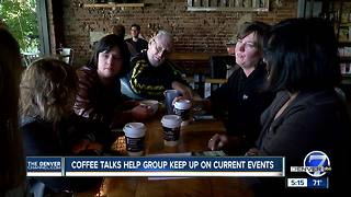 Current event coffee talks help get people with disabilities more involved in the community