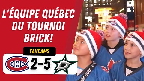 L'ÉQUIPE QUÉBEC DU TOURNOI BRICK ! | MTL 2-5 DAL | FANCAM