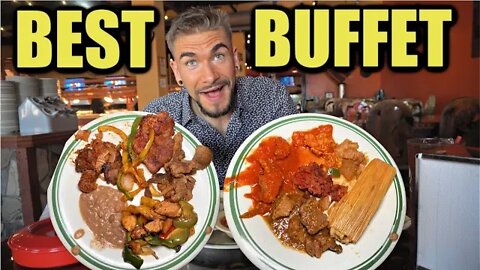 PRO EATER VISITS "BEST" MEXICAN BUFFET IN AMERICA? All You Can Eat Mexican Food