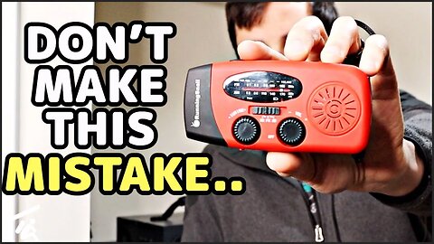 I Made a MISTAKE When I Bought My Emergency Radio..