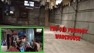 Cleaning up the old foundry warehouse for a new venture