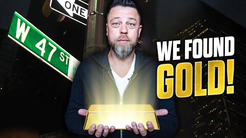 $400K Gold Bar Found on NYC Sidewalk! | GREY MARKET