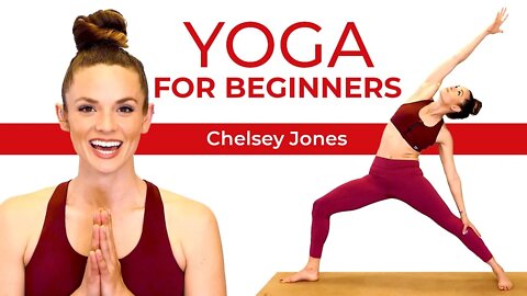 1 Hour BEGINNERS Yoga Building Flexibility, Balance & Strength