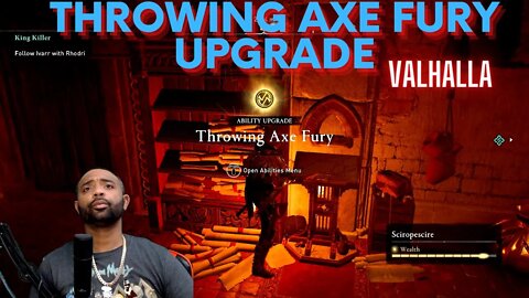 THROWING AXE FURY ABILITY UPGRADE WALKTHROUGH CAUSTOW CASTLE [ASSASSIN'S CREED VALHALLA]