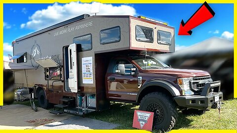 Off-Grid Living in Style! WanderBox Outpost 35 Truck Camper