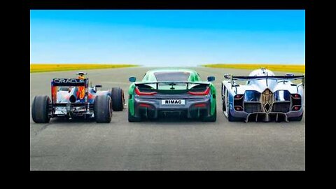 F1 Car vs Worlds FASTEST Hypercars DRAG RACE