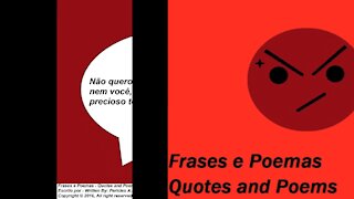 Não quero conversa com gente falsa que nem você! [Frases e Poemas]