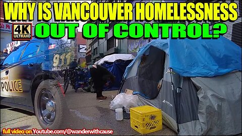 🚨 (4k) Vancouver Downtown Eastside Hastings Street Is Out Of Control