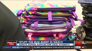 Stuff the bus in Wasco