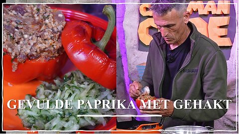 Gevulde paprika met gehakt