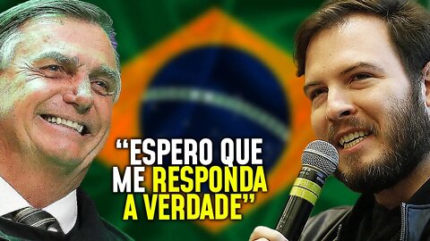 "TENHO PERGUNTAS MUITO IMPORTANTES" BOLSONARO - THIAGO NIGRO (Primo Rico)