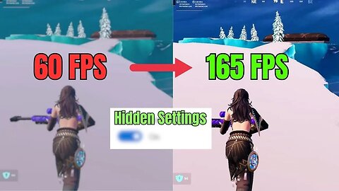 How to get more fps on Fortnite || FPS boost Guide