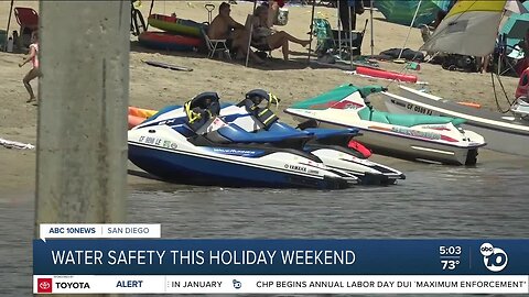Following 2 jet ski crashes, police urge caution on the water during Labor Day weekend