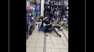 Customer violently attacks PEP employee inside the store