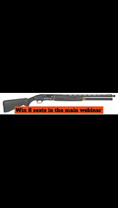 MOSSBERG 940 JM PRO 12 GA MINI #2 FOR 8 SEATS IN THE MAIN WEBINAR