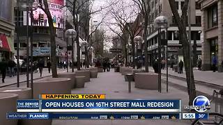 Open houses today on 16th Street Mall redesign