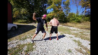 Mini Bodybuilder VS Tactical Whip!!! October 13, 2019