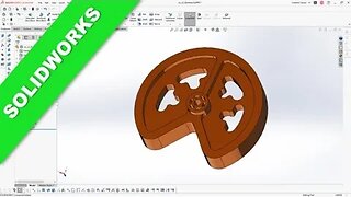5.5 Schwungscheibe - Flywheel - SolidWorks 2023 Training -Part Design