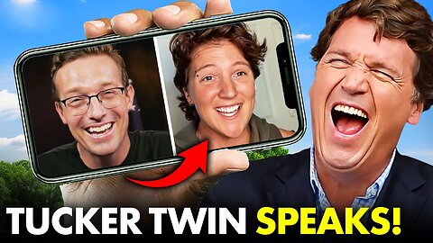 TikToker Who Looks EXACTLY Like Tucker Carlson Responds LIVE to Going VIRAL | This Is Hysterical 🤣