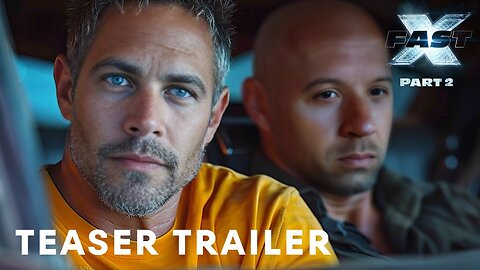 Fast X Part 2 (2025) - Teaser Trailer Paul Walker, Vin Diesel Netflix Latest Update & Release Date