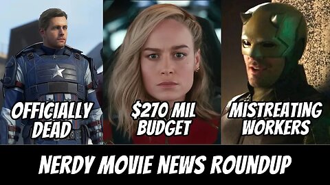 Avengers Game is Dead and The Marvels INSANE Budget | Nerdy Movie News Roundup