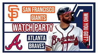 San Francisco Giants vs Atlanta Braves GAME 3 Live Stream Watch Party: