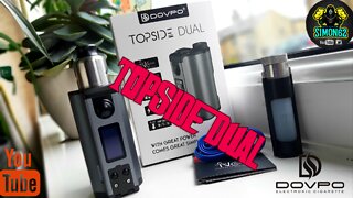 DOVPO TOPSIDE DUAL SQUONK MOD/ RETRO REVIEW #dovpotopsidedual#squonkmod#vape 🔞