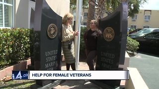 Female veteran helps other women find jobs, homes after service