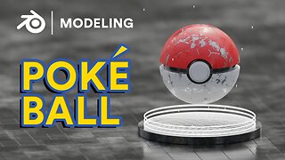Blender 3D: Modeling & Texturing a Poke-Ball!