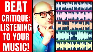 Beat Critique! (Episode 2) Listening to YOUR music LIVE Producer Vlog