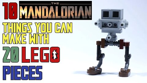 10 Mandalorian things you can make with 20 Lego pieces