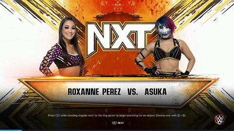 NXT Roxanne Perez vs Asuka
